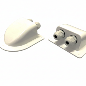 Dak doorvoer Camper, Boot, Caravan wit dubbel