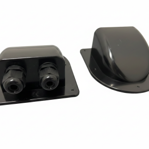 Dak doorvoer Camper, Boot, Caravan zwart dubbel